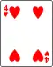 4 of hearts