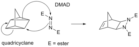 四环庚烷与DMAD反应