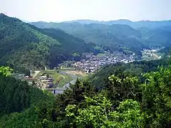 鯖街道 遠景（小濱街道，京北）