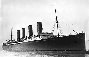 RMS Lusitania.