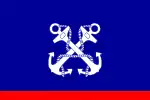 海軍次長旗（1912年8月1日－1928年12月29日）