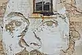 Vhils-墙面作品之一