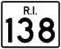 Rhode Island route marker