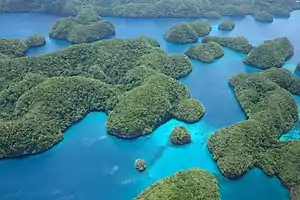 洛克群島空拍圖