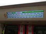 2號線列車電子路線圖