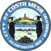 Costa Mesa, California官方圖章