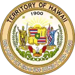 徽章 of Hawaii Territory