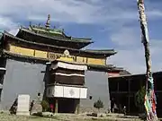 夏鲁寺的分段式重檐歇山顶