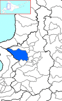 新十津川町位置圖