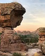 奧加諾斯山脈國家公園的蕈狀岩