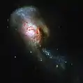 哈伯太空望遠鏡拍攝NGC 4194。