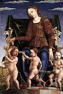 科西莫·圖拉(英语:)的《忒耳普西科瑞(義大利語:)》,117.5 × 81cm,約作於1518年,來自吉安·賈科莫·波爾迪·佩佐利的藏品