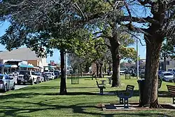 A park in central Swan Hill