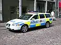 瑞典警察Volvo V70型警车