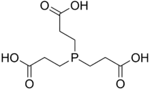 Skeletal formula of TCEP