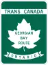 Trans-Canada Highway Georgian Bay Route shield