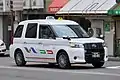 長崎城市出租車的豐田JPN Taxi