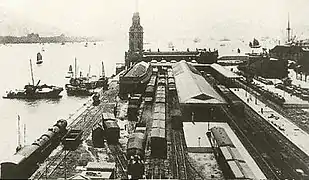 九龍站及停車區(1940年代)