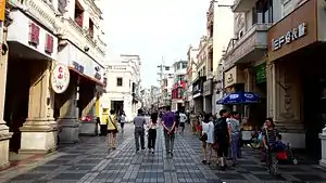 台城台西路步行街