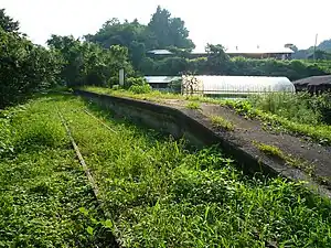 車站遺址（2009年8月）