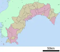 田野町位置圖