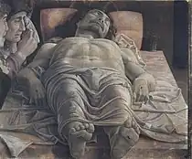 安德烈亞·曼特尼亞的《耶穌之死（英语：）》，68 × 81cm，約繪於1506年，1824年始藏