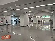 5号线与  16号线站厅交界处 (2023年7月)