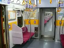 日本東急5000系電聯車的優先座