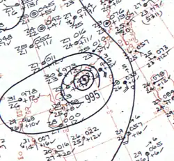 1960年6月8日的天氣圖