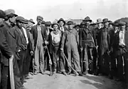 Armed United Mine Workers of America strikers, Ludlow 1914.