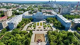 The main building of the Ural Federal University