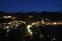 宇登呂夜景