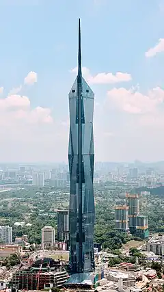 Views of the Merdeka 118 from Kuala Lumpur Tower.jpg