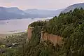 Crown Point in the Columbia River Gorge, looking upstream from Chanticleer Point.