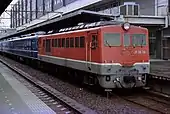 在紀勢本線內的DF50機車