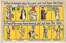 From The Women's Library: Suffrage Collection; Created by the Suffrage Atelier