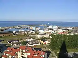 Harbour on Baltic Sea