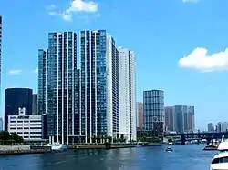 港南四丁目的大型超高層公寓World City Towers