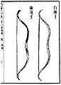 《武備志》白樺弓 麻背弓