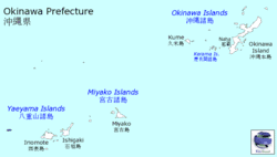 最左邊的那座小小藍色島嶼就是了