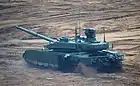 T-90系列主力戰車中最新型的T-90M