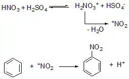 苯的硝化